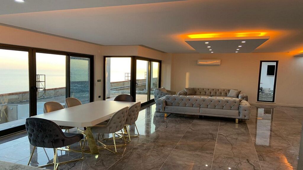 Luxury villa with sea view image