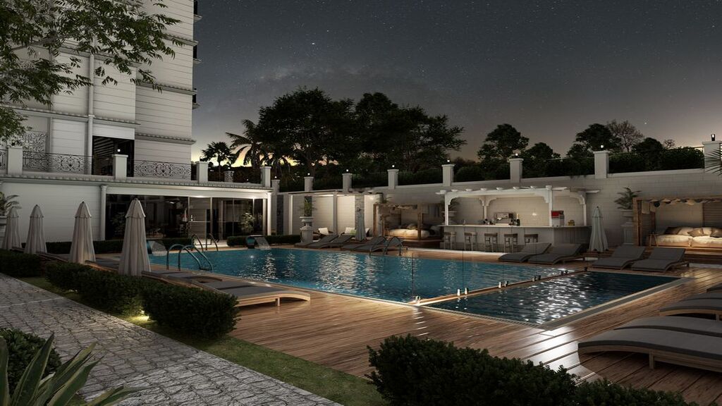 Apartments in a prestigious complex in Alanya, Mahmutlar area image