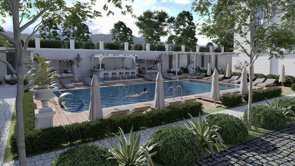 Apartments in a prestigious complex in Alanya, Mahmutlar area image