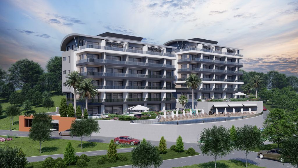 Apartments in an elite residential complex in Alanya - Kargicak image