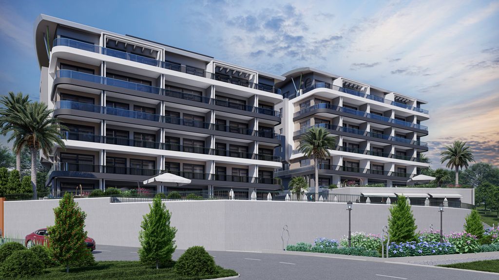 Apartments in an elite residential complex in Alanya - Kargicak image