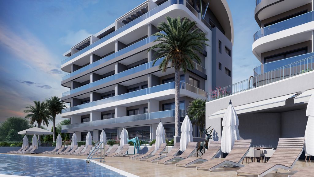 Apartments in an elite residential complex in Alanya - Kargicak image