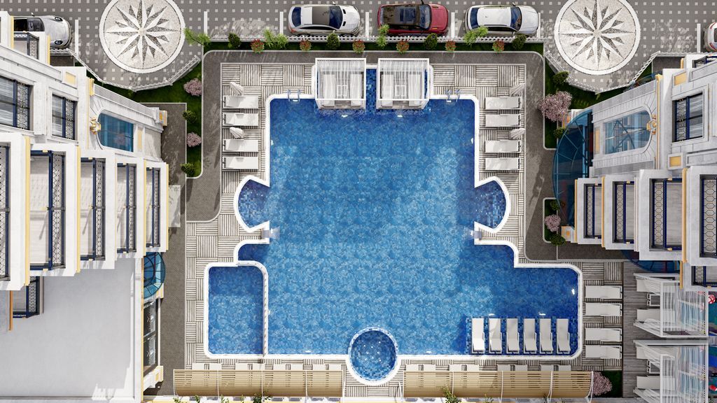 Modern project in Alanya, Mahmutlar region. image