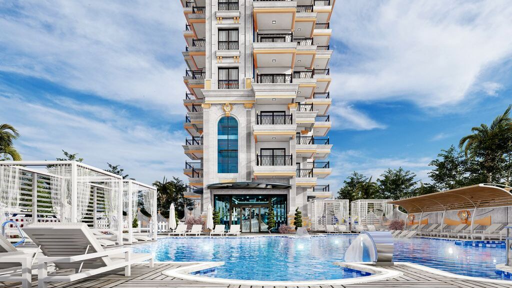 Modern project in Alanya, Mahmutlar region. image