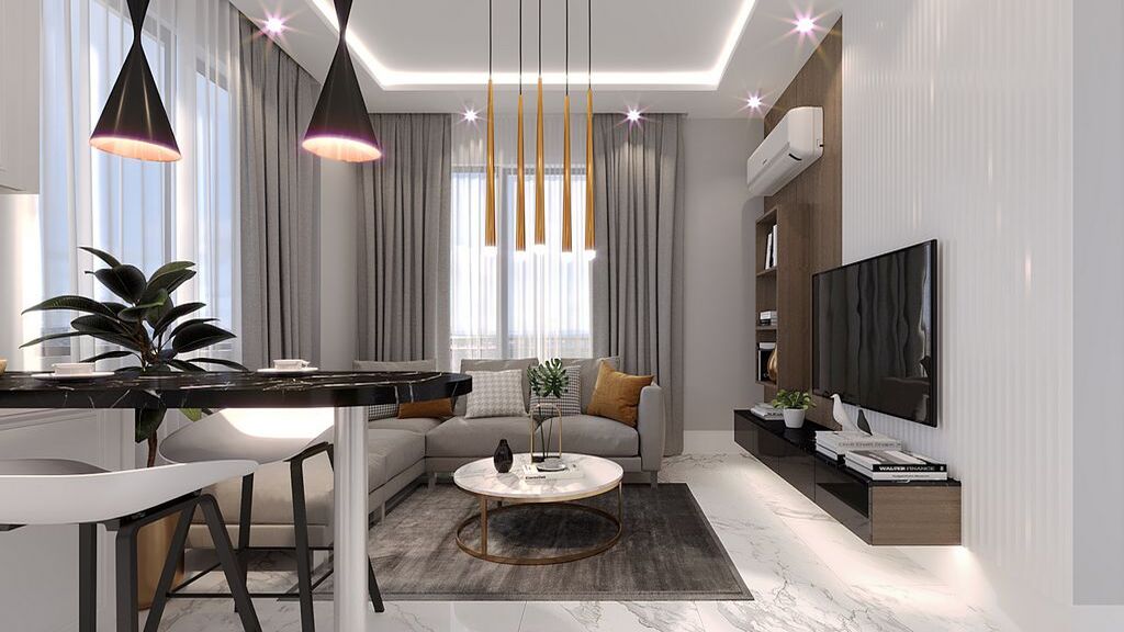 Modern project in Alanya, Mahmutlar region. image