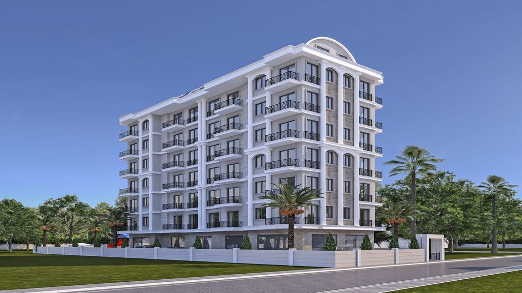 Apartments in a new project in Mahmutlar area image