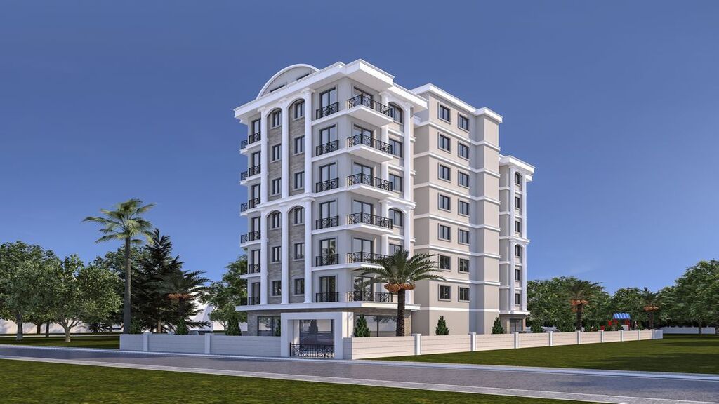 Apartments in a new project in Mahmutlar area image