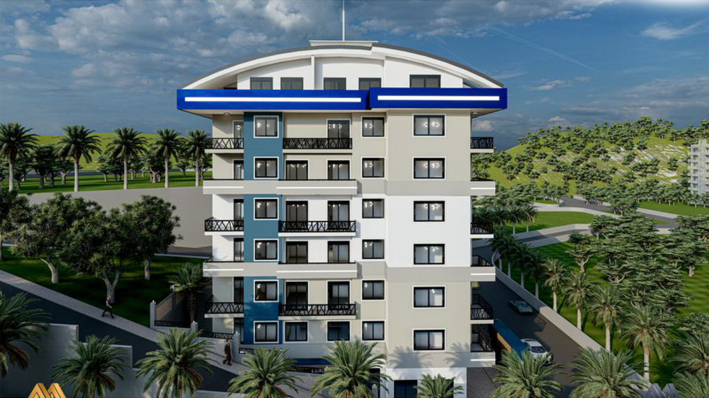 Comfort class project in Alanya, Mahmutlar district image