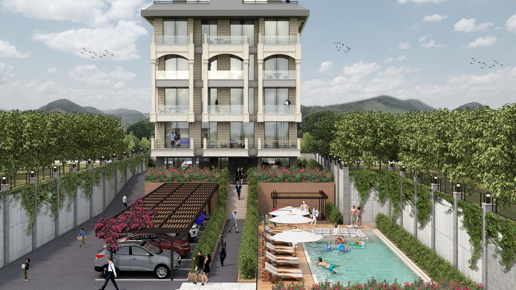 Elite class apartments in Alanya, Kestel area image