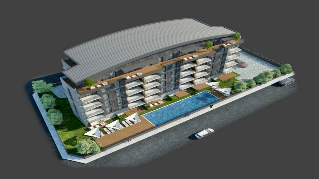 Modern residential complex in Alanya Gazipasa image