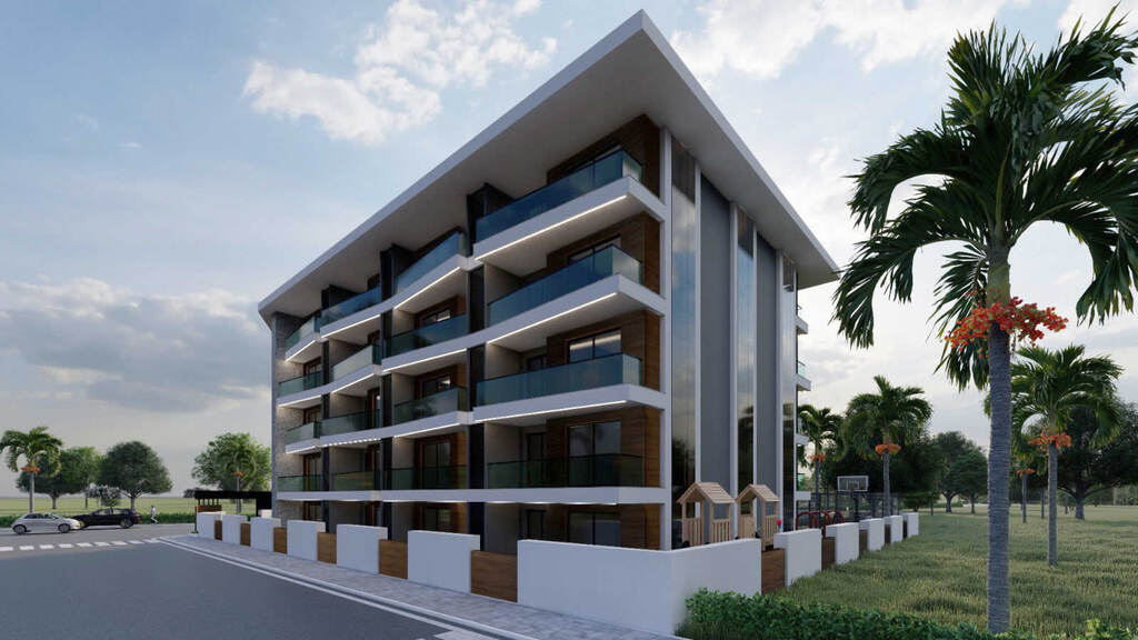 Residential complex near the sea in Alanya Mahmutlar image