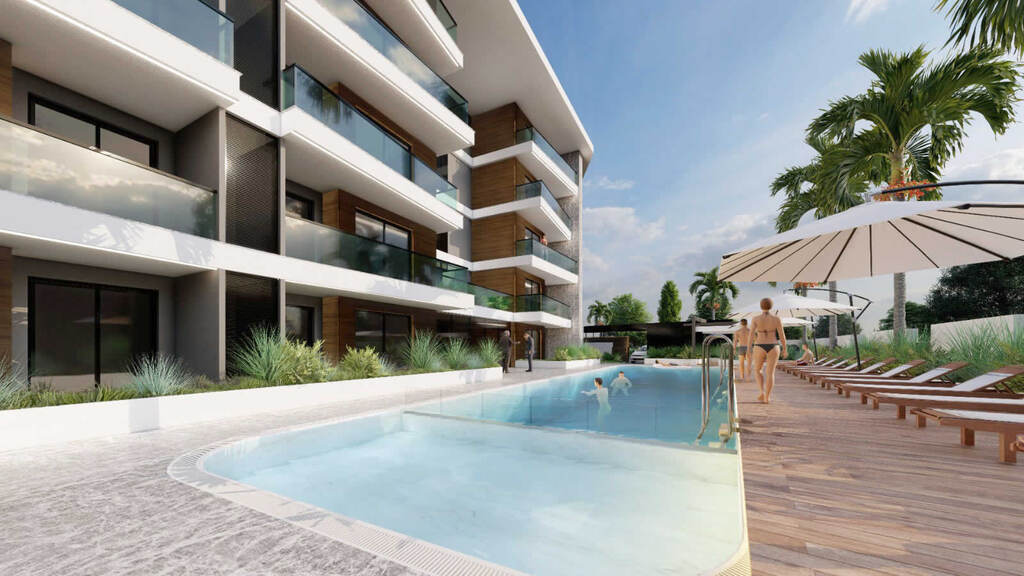 Residential complex near the sea in Alanya Mahmutlar image