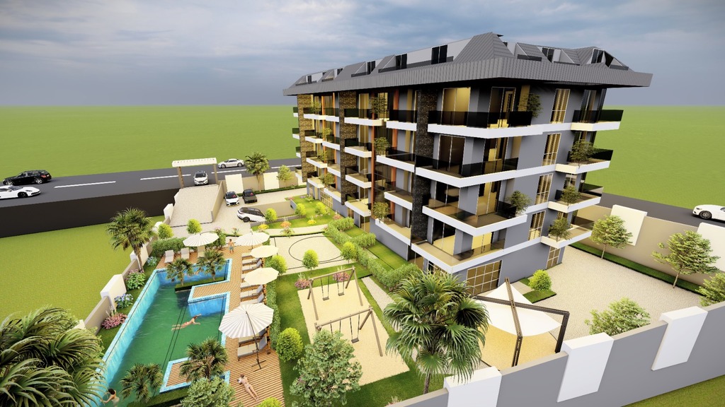 Apartments for sale in Mahmutlar Alanya image