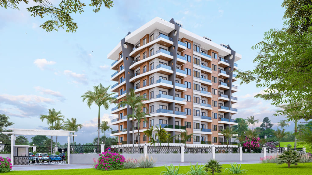 Apartments for sale at the excavation stage in Avsallar image