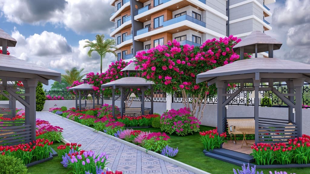 Apartments for sale at the excavation stage in Avsallar image