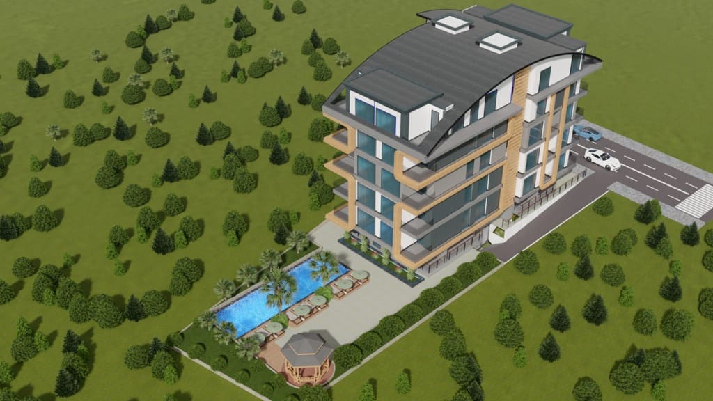 Apartments for sale at the project stage in Antalya image