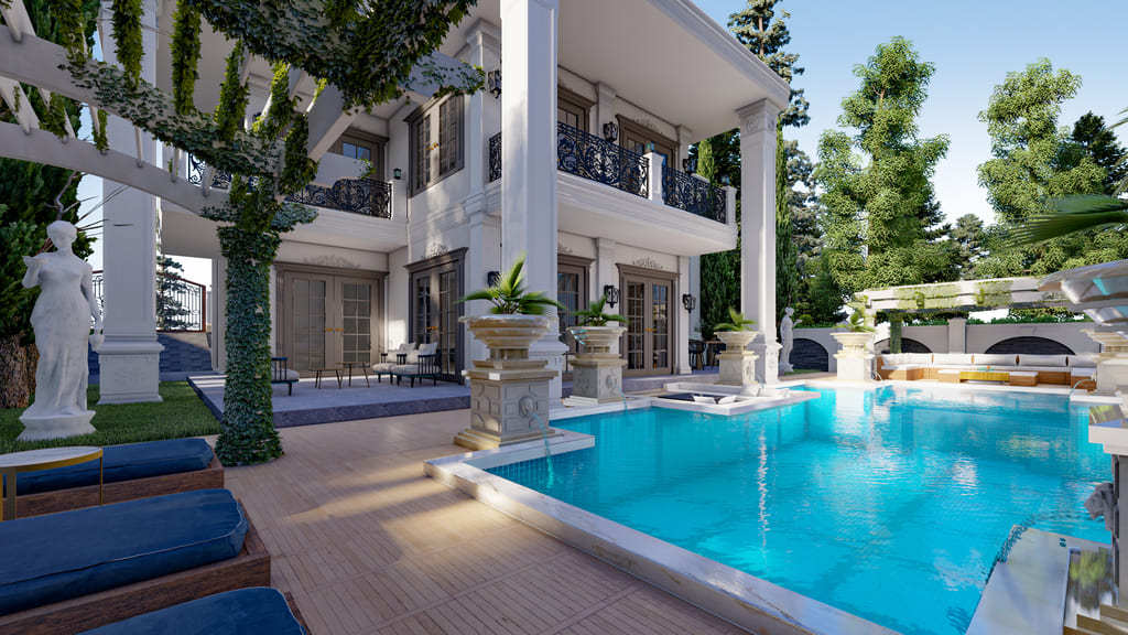 Premium villa with panoramic sea and Alanya views image