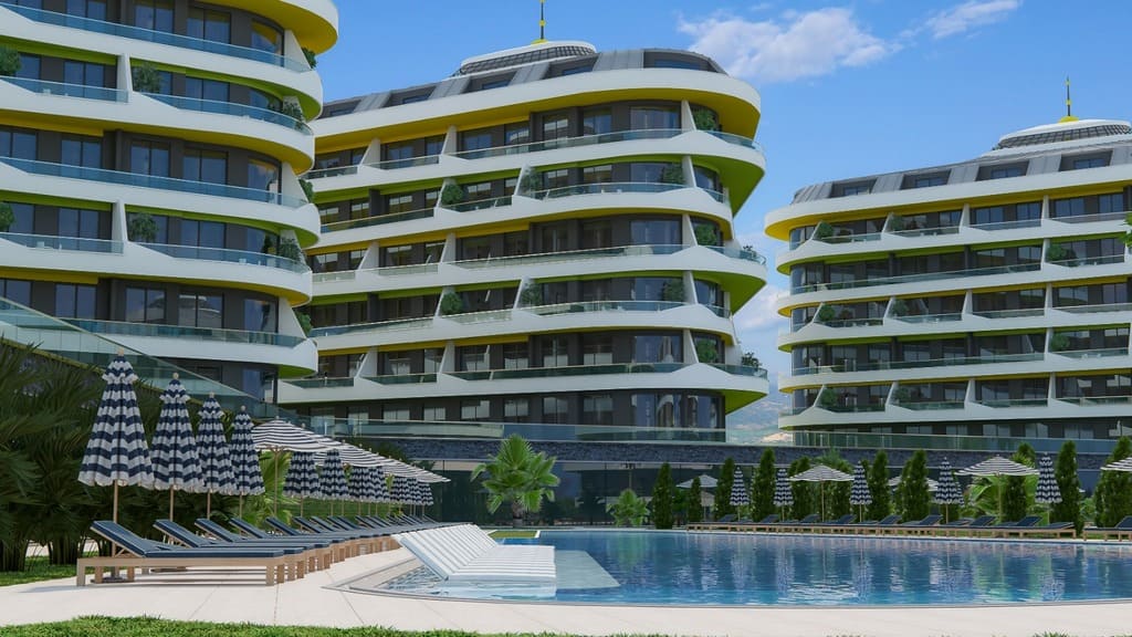 Start of sales of a grandiose project in Alanya, Kargicak district. image