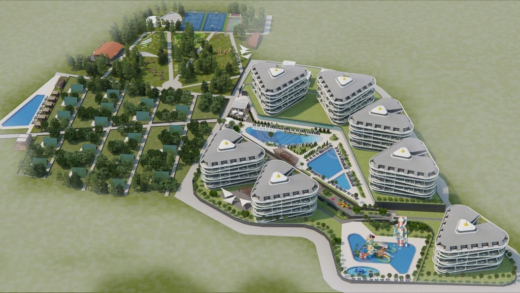 Start of sales of a grandiose project in Alanya, Kargicak district. image