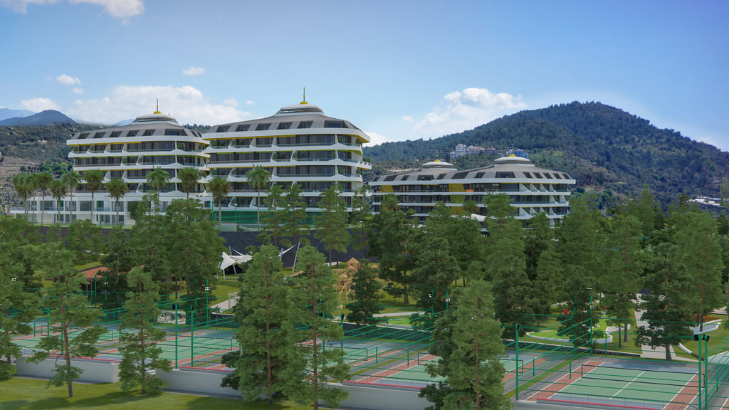 Start of sales of a grandiose project in Alanya, Kargicak district. image