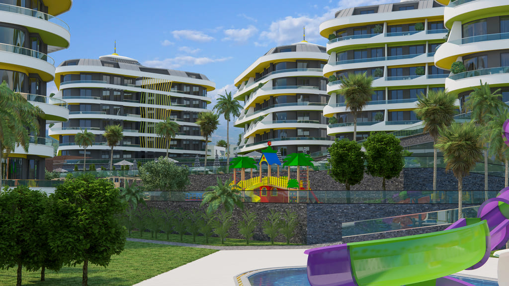 Start of sales of a grandiose project in Alanya, Kargicak district. image