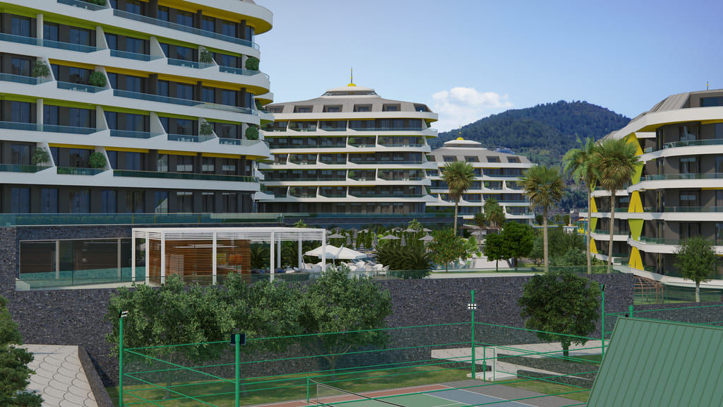 Start of sales of a grandiose project in Alanya, Kargicak district. image