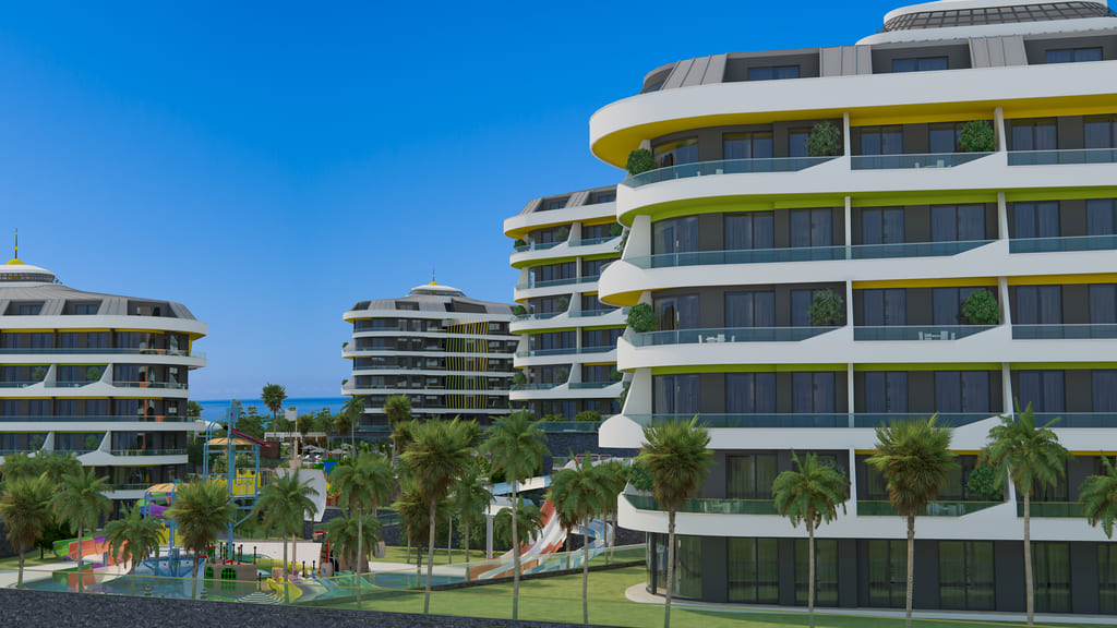 Start of sales of a grandiose project in Alanya, Kargicak district. image