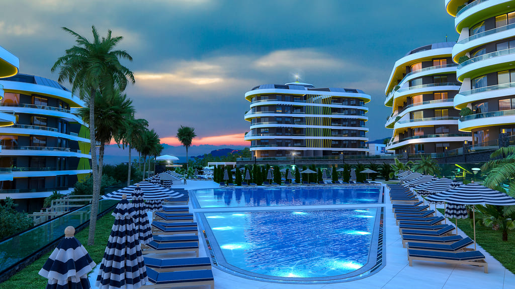 Start of sales of a grandiose project in Alanya, Kargicak district. image