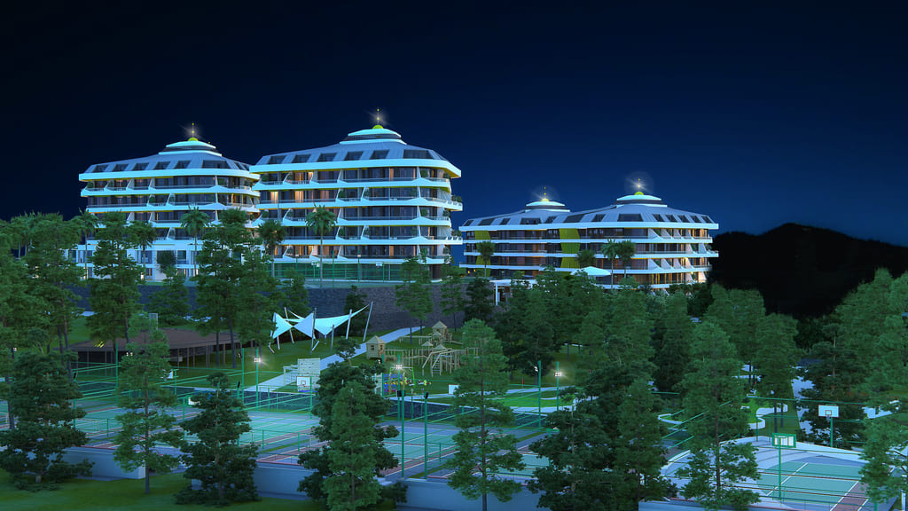 Start of sales of a grandiose project in Alanya, Kargicak district. image