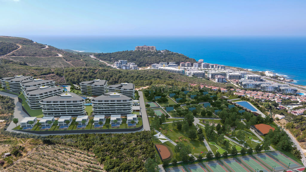 Start of sales of a grandiose project in Alanya, Kargicak district. image