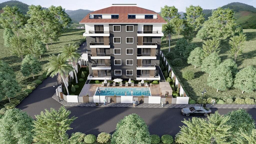 Spacious apartments for sale in Alanya, Kestel area image