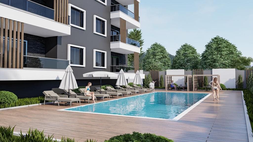 Spacious apartments for sale in Alanya, Kestel area image