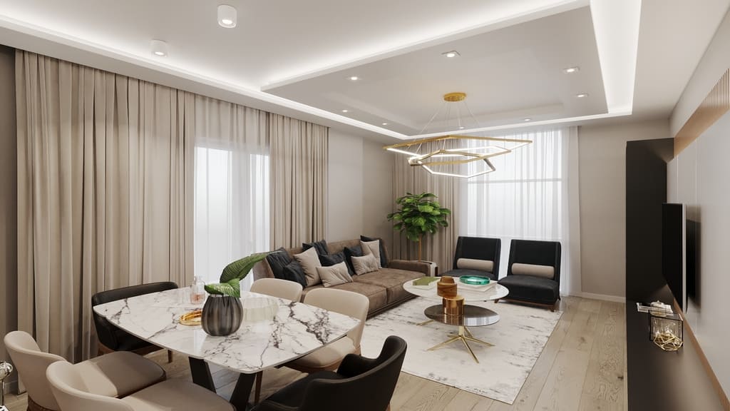 Spacious apartments for sale in Alanya, Kestel area image