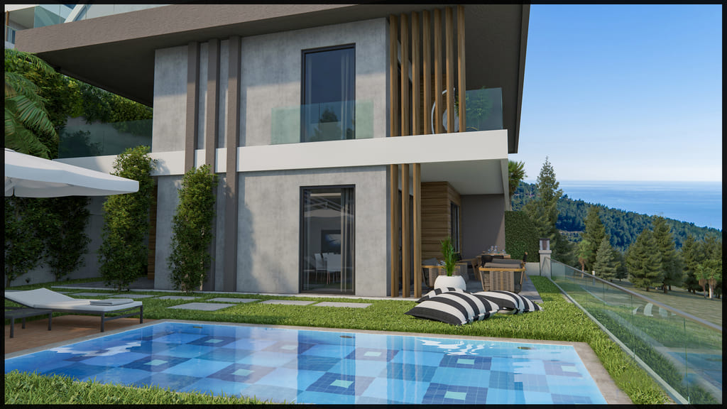 Luxury villas for sale in the center of Alanya image