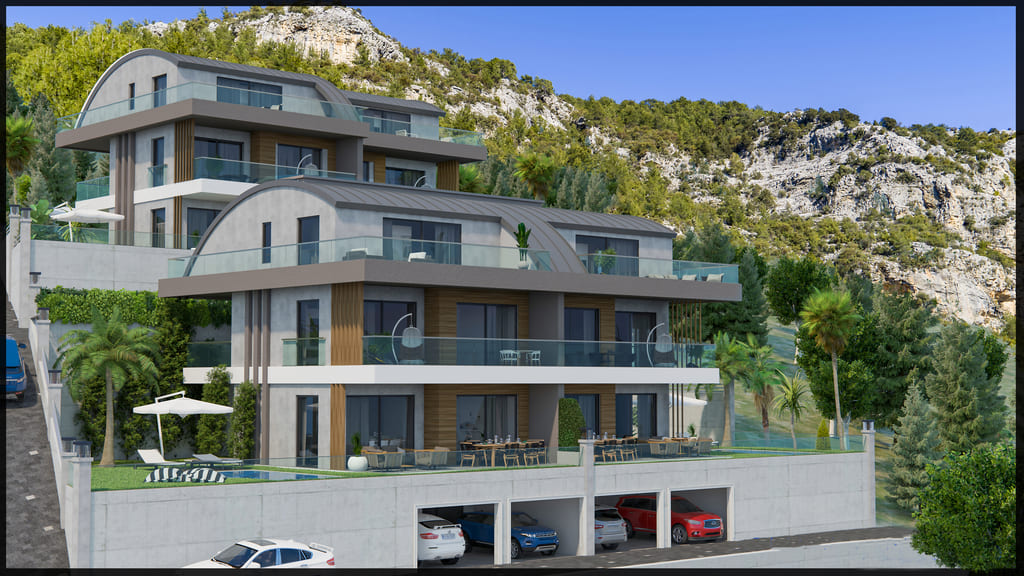 Luxury villas for sale in the center of Alanya image