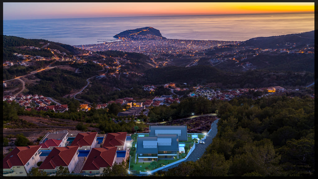 Luxury villas for sale in the center of Alanya image