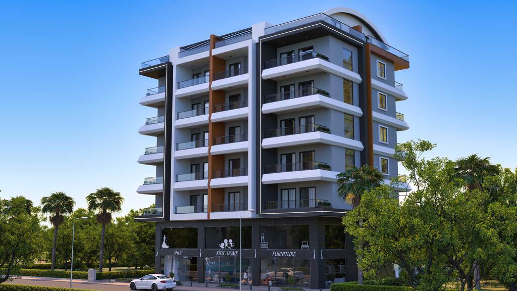 Apartments for sale by the sea in Mahmutlar image