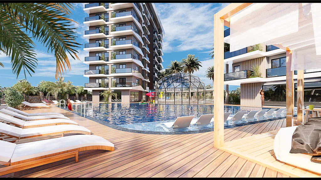 Sale of apartments in an elite complex in the center of Alanya image