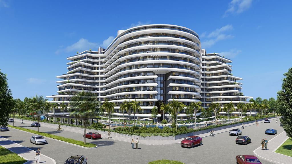 Luxury residential complex in Antalya image