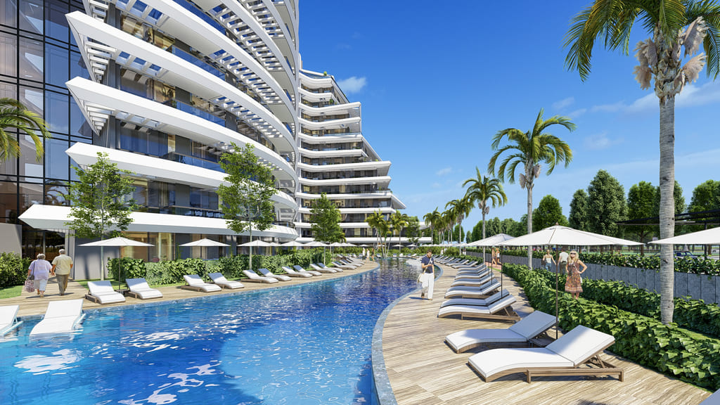 Luxury residential complex in Antalya image