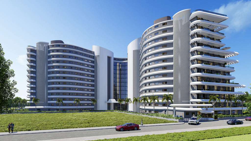 Luxury residential complex in Antalya image