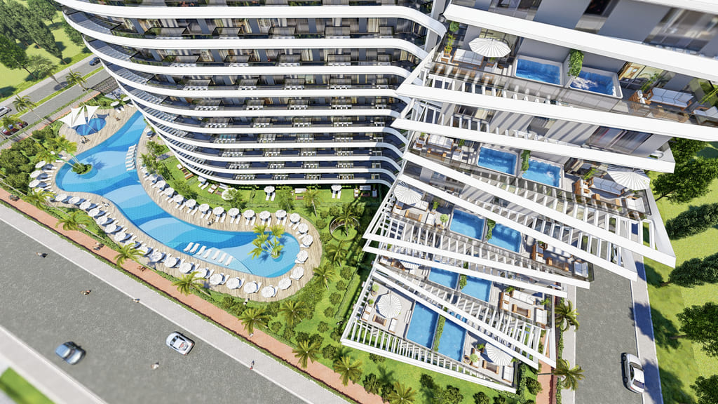 Luxury residential complex in Antalya image