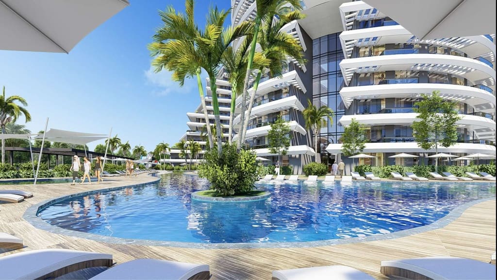 Luxury residential complex in Antalya image