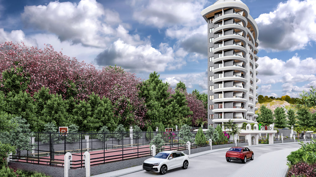 Apartments for sale in a new project in Mahmutlar image