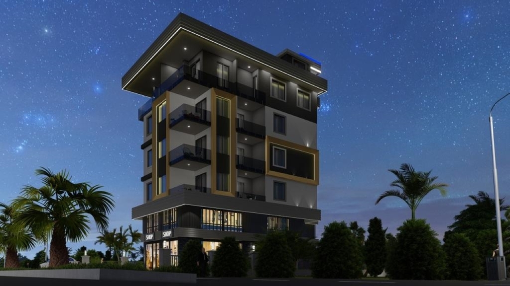 Apartments in a new residential complex in Alanya, Kargicak district image