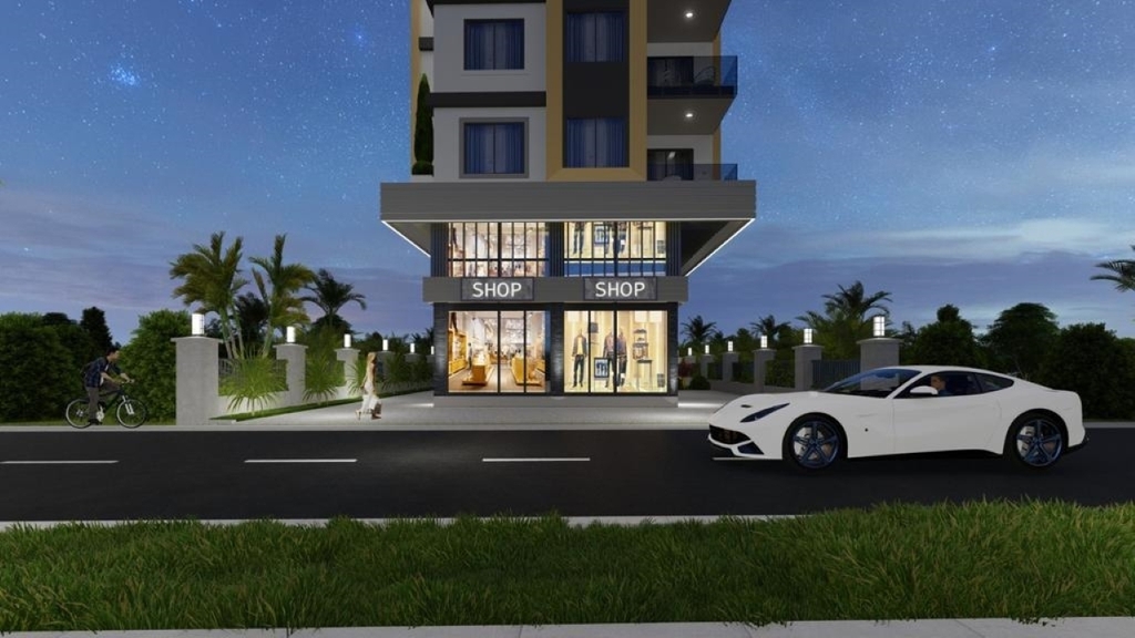 Apartments in a new residential complex in Alanya, Kargicak district image