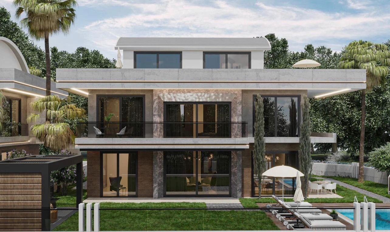 Luxury Panaromic villa sales in Alanya Tepe available for sitizenship image