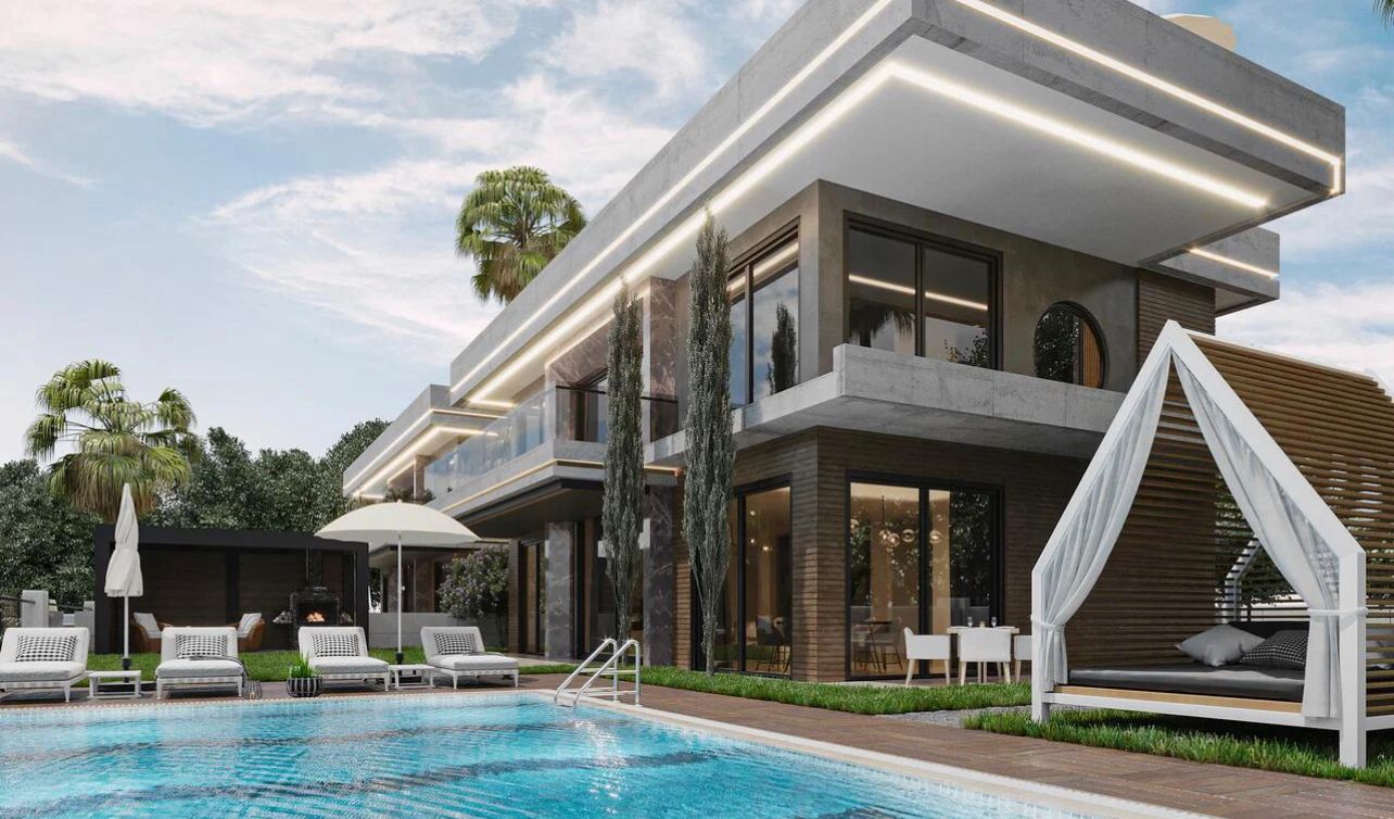 Luxury Panaromic villa sales in Alanya Tepe available for sitizenship image