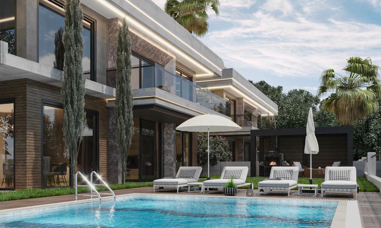 Luxury Panaromic villa sales in Alanya Tepe available for sitizenship image