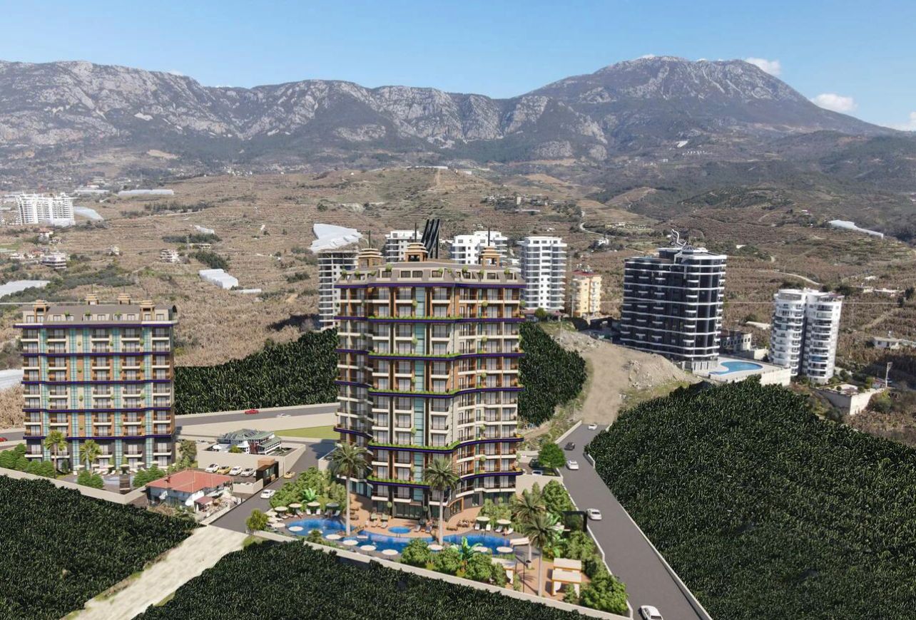 New modern project sales with developed infrastructure in Mahmutlar image